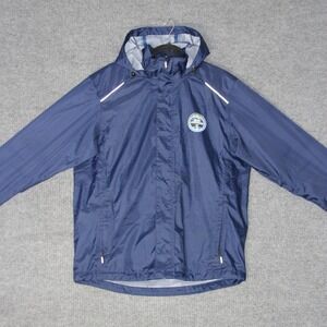 Core 365 Windbreaker Jacket Mens M Blue Compass RV Navy 88185 Ripstop
